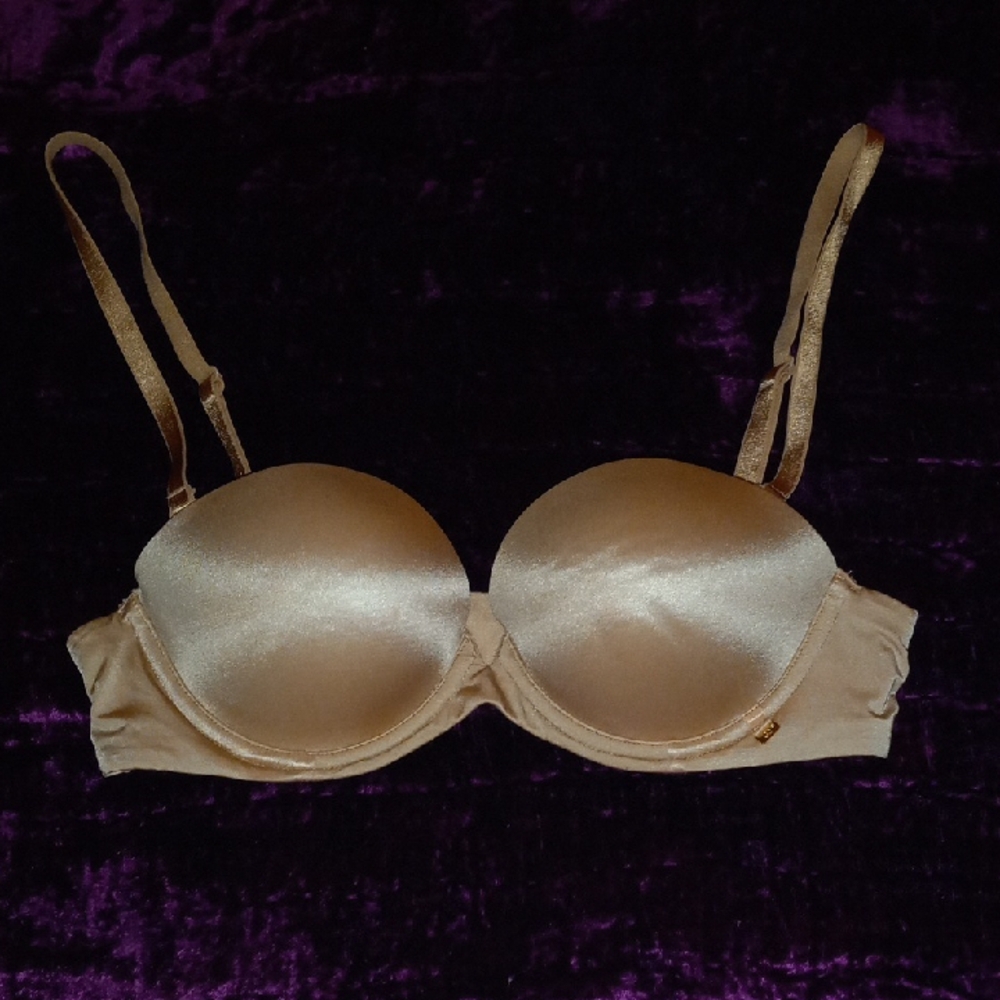 Victoria's Secret Multi-Way Padded Beige Underwire Bra Sz. 32 B